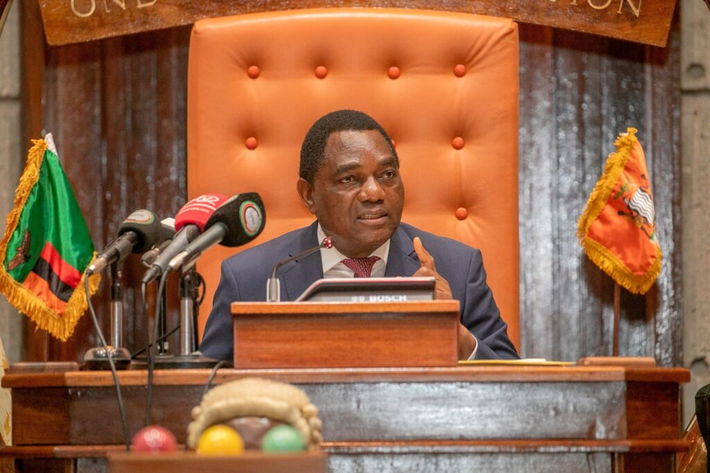 HICHILEMA SAYS LOAD SHEDDING DRASTICALLY REDUCED, HIGHLIGHTS ECONOMIC REFORMS